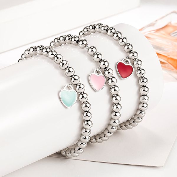 925 sterling silver heart enamel blue heart red heart heart heart buddha beads round beads fashion bracelet, Golden;silver
925 sterling silver heart enamel blue heart red heart heart heart buddha beads round beads fashion bracelet, Golden;silver