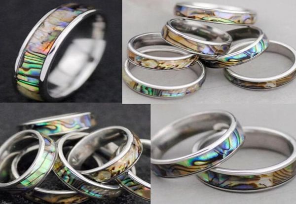 36pcs natural shellfish abalone shell inlay 316l stainless steel quality rings 6mm width retro wedding engagement pupular ring who1319876, Silver
36pcs natural shellfish abalone shell inlay 316l stainless steel quality rings 6mm width retro wedding engagement pupular ring who1319876, Silver