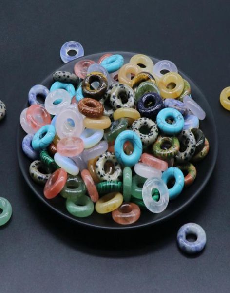 20mm loose healing natural crystal stone circle donut seven chakra rose quartz for necklace ring earrrings jewelry accessory 1813 1368979, Black
20mm loose healing natural crystal stone circle donut seven chakra rose quartz for necklace ring earrrings jewelry accessory 1813 1368979, Black