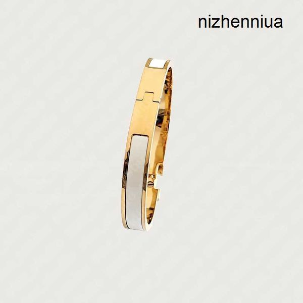 classic 18k gold h bangle ladies bracelet gold letter bracelets enamel brand bangles colorfast hypoallergenic with dust bag, Black
classic 18k gold h bangle ladies bracelet gold letter bracelets enamel brand bangles colorfast hypoallergenic with dust bag, Black