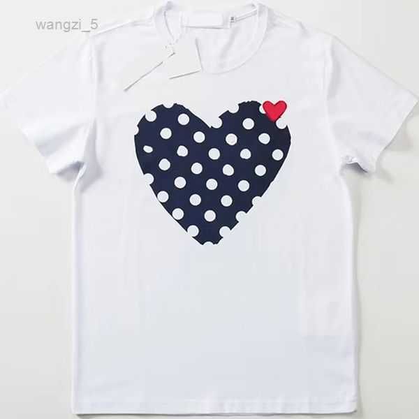 cdg fashion mens play t shirt designer red heart commes casual women shirts des badge garcons high quanlity tshirts cotton embroidery 5 tesr, White;black
cdg fashion mens play t shirt designer red heart commes casual women shirts des badge garcons high quanlity tshirts cotton embroidery 5 tesr, White;black