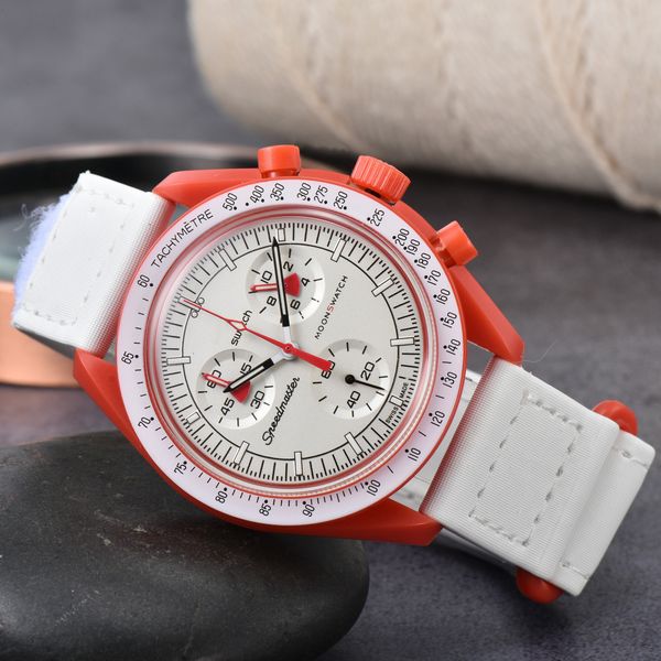 2023 men's planet watch, luxury chronograph, nylon, mercury, james, master, saturn mission, Slivery;brown
2023 men's planet watch, luxury chronograph, nylon, mercury, james, master, saturn mission, Slivery;brown