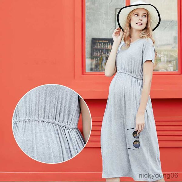solid pregnancy summer dresses pregnant women short sleeve loose casual dress mom home clothes cotton pregnancy clothing r230519, White
solid pregnancy summer dresses pregnant women short sleeve loose casual dress mom home clothes cotton pregnancy clothing r230519, White