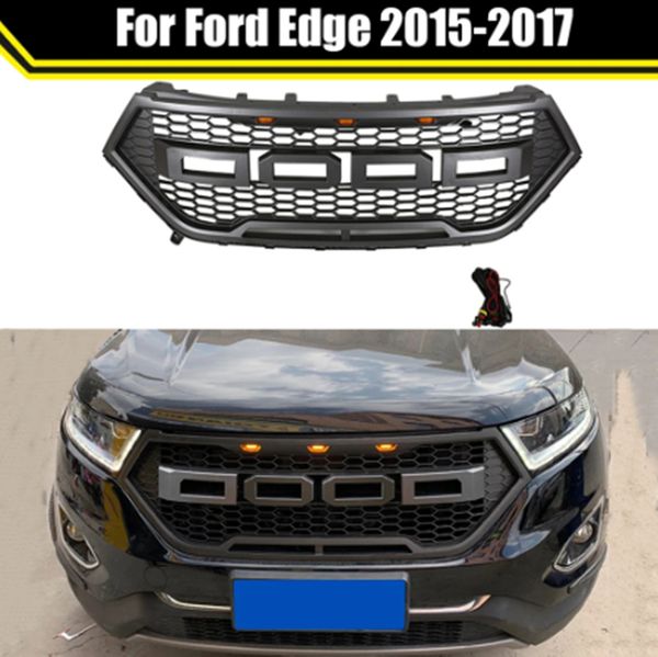modified racing grill with led light for ford edge 2015 2016 2017 front bumper grid mesh cover grille bumper honeycomb grill
modified racing grill with led light for ford edge 2015 2016 2017 front bumper grid mesh cover grille bumper honeycomb grill