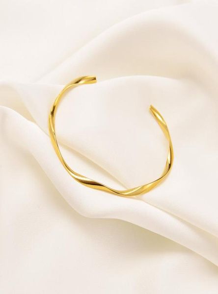 metal y cool bangle 24k fine solid yellow gold women bracelet minimalist golden cuff bangles her4428240, Black
metal y cool bangle 24k fine solid yellow gold women bracelet minimalist golden cuff bangles her4428240, Black
