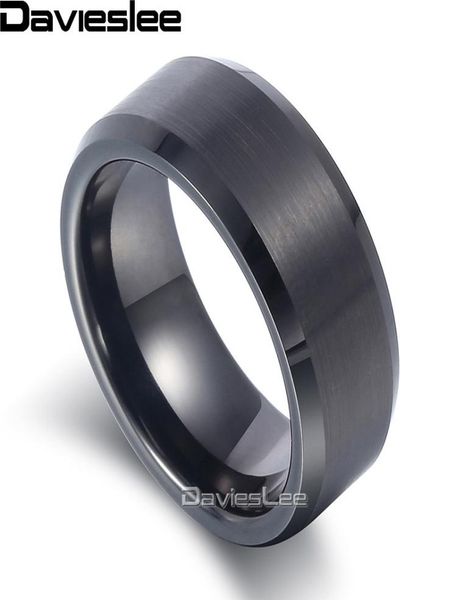 davieslee mens boys matte finish band ring tungsten carbide wedding engagement black 8mm ltr041577953, Golden;silver
davieslee mens boys matte finish band ring tungsten carbide wedding engagement black 8mm ltr041577953, Golden;silver