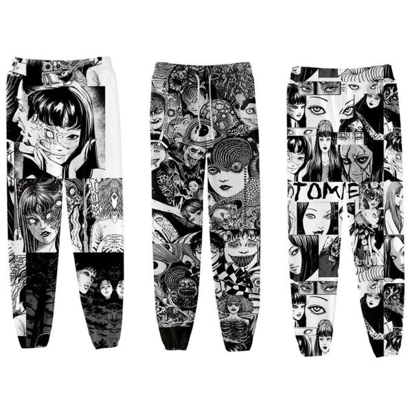 capris anime japan horror comics junji ito sweat pants 3d joggers pants men/women trousers hip hop sweatpants pantalon homme boy girls, Black;white
capris anime japan horror comics junji ito sweat pants 3d joggers pants men/women trousers hip hop sweatpants pantalon homme boy girls, Black;white