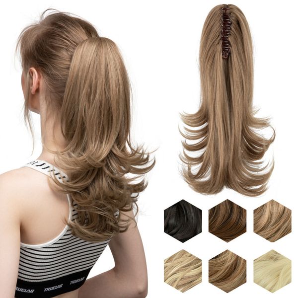 14 inch clip ponytail women natural pear flower roll tiger claw roll ponytail hair ponytail has many styles to choose from supports custom l, Black
14 inch clip ponytail women natural pear flower roll tiger claw roll ponytail hair ponytail has many styles to choose from supports custom l, Black