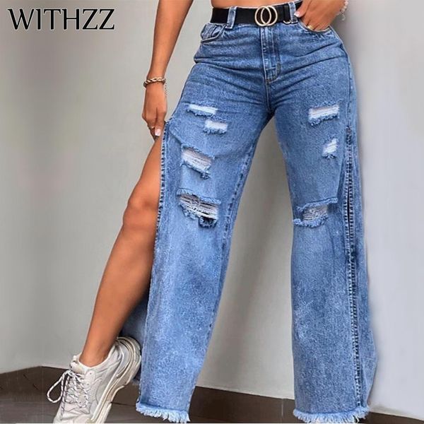 jeans withzz spring autumn women's high waist casual blue hole ripped slit denim wide leg pants loose jeans female trousers jeans
jeans withzz spring autumn women's high waist casual blue hole ripped slit denim wide leg pants loose jeans female trousers jeans