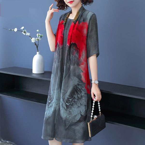 dresses 2023 new fashion foreign noble spring and summer dress middleaged and elderly women's chiffon casual, Black;gray
dresses 2023 new fashion foreign noble spring and summer dress middleaged and elderly women's chiffon casual, Black;gray