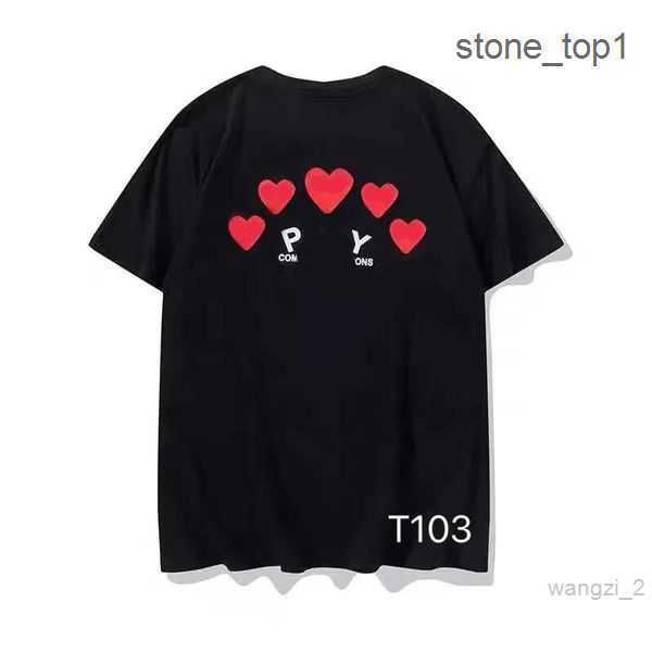 23ss summer cdgs mens t-shirts play shirt commes short sleeve womens des badge garcons embroidery heart red 14 xxbh a4k9, White;black
23ss summer cdgs mens t-shirts play shirt commes short sleeve womens des badge garcons embroidery heart red 14 xxbh a4k9, White;black