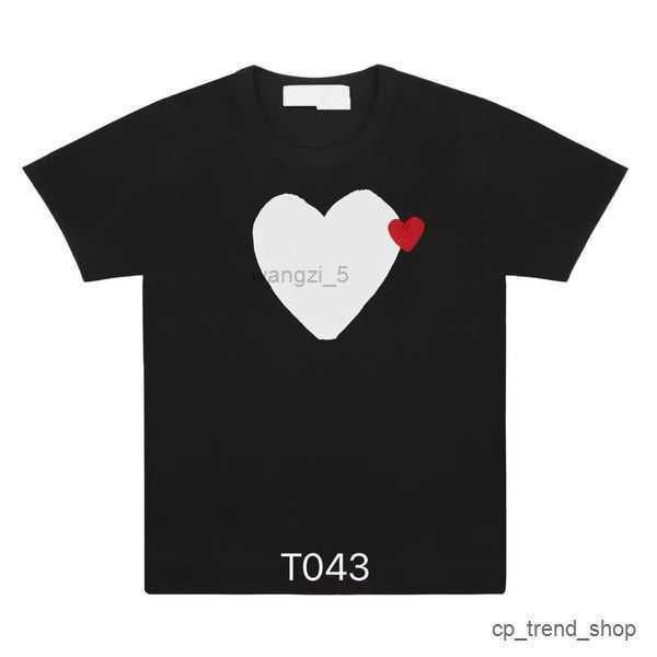 cdg fashion mens play t shirt designer red heart commes casual women shirts des badge garcons high quanlity tshirts cotton embroidery fq0k, White;black
cdg fashion mens play t shirt designer red heart commes casual women shirts des badge garcons high quanlity tshirts cotton embroidery fq0k, White;black