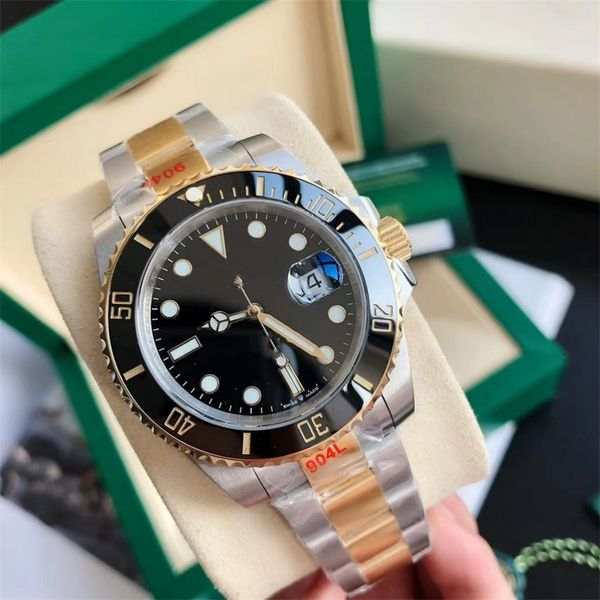 2023with box mens automatic mechanical ceramics watches 40mm full stainless steel gliding clasp swimming wristwatches sapphire luminous watc, Slivery;brown
2023with box mens automatic mechanical ceramics watches 40mm full stainless steel gliding clasp swimming wristwatches sapphire luminous watc, Slivery;brown