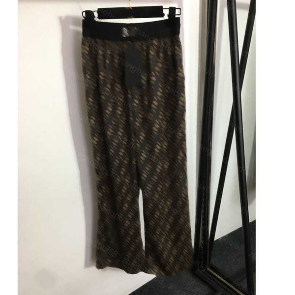 23ss womens designer clothing womens pants double f logo monogram print letter ribbon splicing elastic high-waisted wide-leg trousers women, Black;white
23ss womens designer clothing womens pants double f logo monogram print letter ribbon splicing elastic high-waisted wide-leg trousers women, Black;white