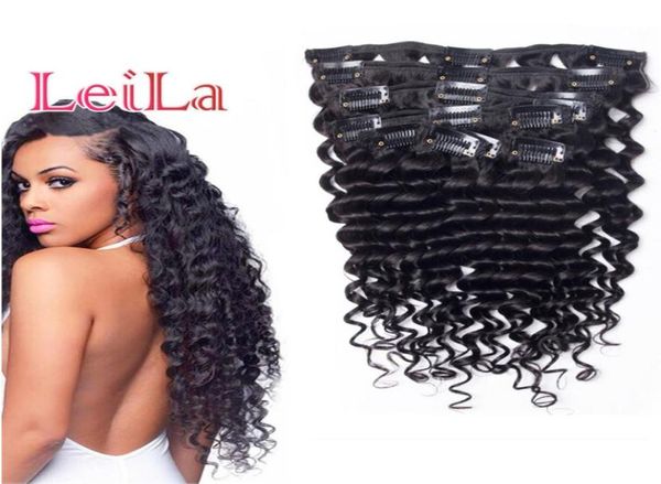 brazilian virgin hair clip in hair extensions deep wave curly 70120g full head 7 pieces one set6133505, Black;brown
brazilian virgin hair clip in hair extensions deep wave curly 70120g full head 7 pieces one set6133505, Black;brown