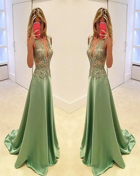 prom dresses plunging v neck olive green satin lace appliques beaded illusion long evening gowns wear plus size formal party dress7302792, Black;red
prom dresses plunging v neck olive green satin lace appliques beaded illusion long evening gowns wear plus size formal party dress7302792, Black;red