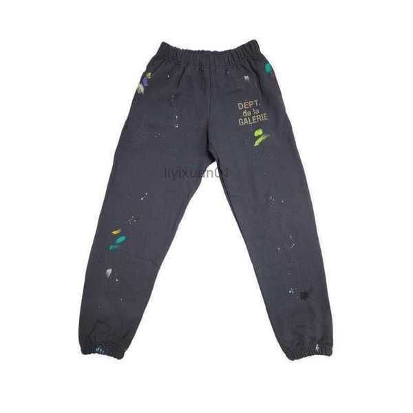 men's pants galleries dept designer sweatpants sports 7216b painted flare sweat pant ink splashing hand-painted graffiti high street lo, Black
men's pants galleries dept designer sweatpants sports 7216b painted flare sweat pant ink splashing hand-painted graffiti high street lo, Black