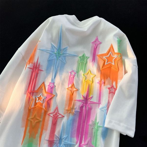 womens tshirt harajuku creative speckle star cute graphic t shirts cotton tee oversized hip hop short sleeve summer 230519, White
womens tshirt harajuku creative speckle star cute graphic t shirts cotton tee oversized hip hop short sleeve summer 230519, White