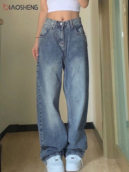 women's jeans jeans women vintage 90s baggy straight denim trousers y2k high waist loose wide leg casual long pants clothing female str, Blue
women's jeans jeans women vintage 90s baggy straight denim trousers y2k high waist loose wide leg casual long pants clothing female str, Blue
