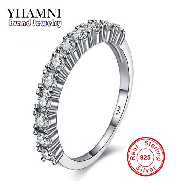 yhamni brand luxury simple finger ring 100 925 sterling silver wedding rings for women diamond engagement ring jewelry jzr1449479504, Slivery;golden
yhamni brand luxury simple finger ring 100 925 sterling silver wedding rings for women diamond engagement ring jewelry jzr1449479504, Slivery;golden