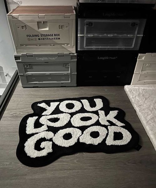tufted you look good rug custom handmade rug tufted rug living room rug rug for funny bedroom cute fun bath mat t230519
tufted you look good rug custom handmade rug tufted rug living room rug rug for funny bedroom cute fun bath mat t230519