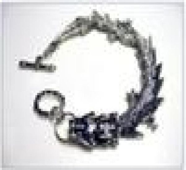 nobllest china tibet tibet silver dragon head link mens link chain bracelet2544647, Black
nobllest china tibet tibet silver dragon head link mens link chain bracelet2544647, Black