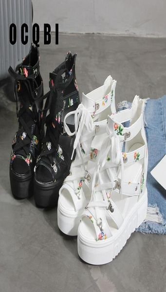 platform sandals women shoes 2021 summer super high heels ladies casual shoes wedge chunky sandals gladiator fashion high 089864, Black
platform sandals women shoes 2021 summer super high heels ladies casual shoes wedge chunky sandals gladiator fashion high 089864, Black