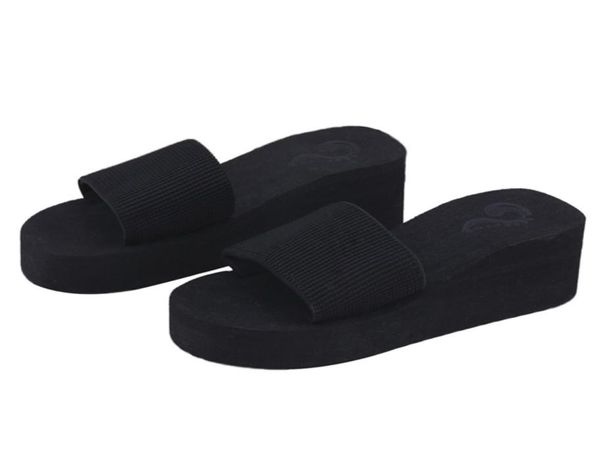 summer soft women wedge sandals thong flip flops flat platform slippers beach 2112271973105, Black
summer soft women wedge sandals thong flip flops flat platform slippers beach 2112271973105, Black