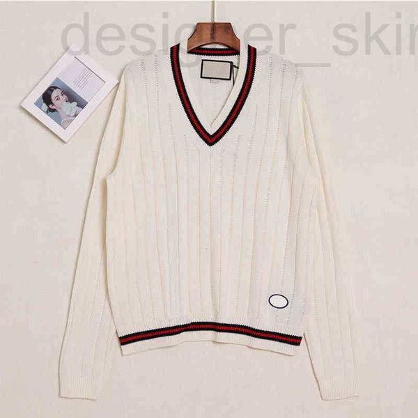 women's sweaters designer swters half open neck pulr eige tton lapel cotton trast stripe red edge long slve 2l83, White;black
women's sweaters designer swters half open neck pulr eige tton lapel cotton trast stripe red edge long slve 2l83, White;black