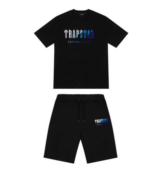 men's summer trapstar t shirt short sleeve shorts shooter suit london street fashion cotton comfort couple motion 5ess, White;black
men's summer trapstar t shirt short sleeve shorts shooter suit london street fashion cotton comfort couple motion 5ess, White;black