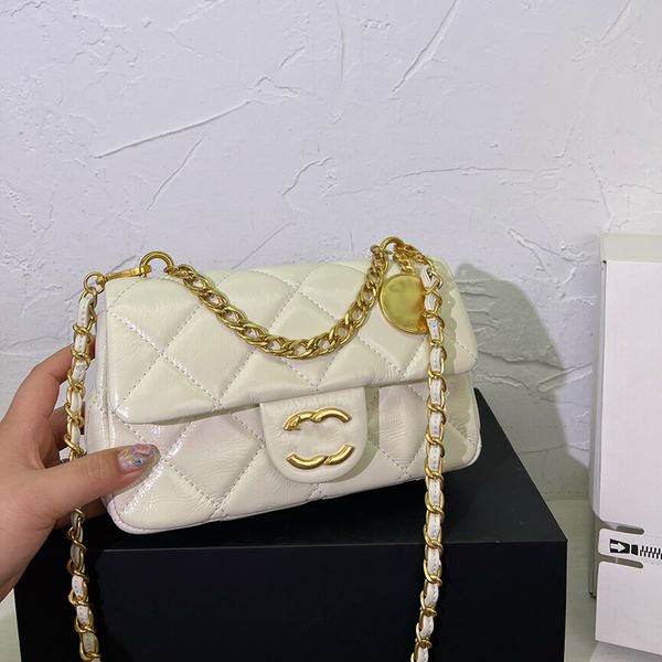 designer womens shoulder bag gold chain handle handbag leather double letter solid hasp ribbed flip crossbody bag cf bags caviar bags mini m
designer womens shoulder bag gold chain handle handbag leather double letter solid hasp ribbed flip crossbody bag cf bags caviar bags mini m