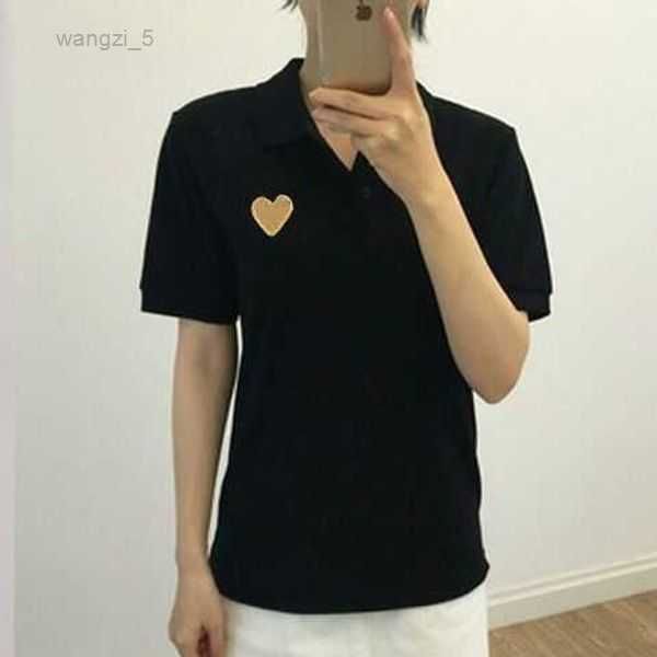 designer t shirt commes des garcons chaopai play love polo men's and women's couple cotton short sleeve parent child set half agm6, White;black
designer t shirt commes des garcons chaopai play love polo men's and women's couple cotton short sleeve parent child set half agm6, White;black