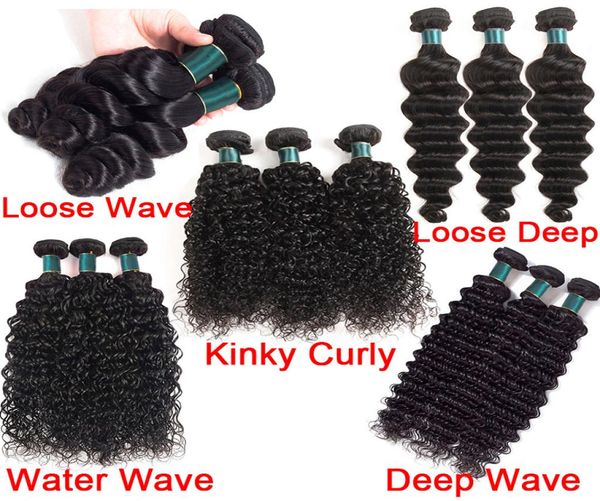 100 unprocessed virgin human hair weave 34 bundles hair extension loosedeepwater wave loose deep kinky curly natural color 121249075, Black
100 unprocessed virgin human hair weave 34 bundles hair extension loosedeepwater wave loose deep kinky curly natural color 121249075, Black