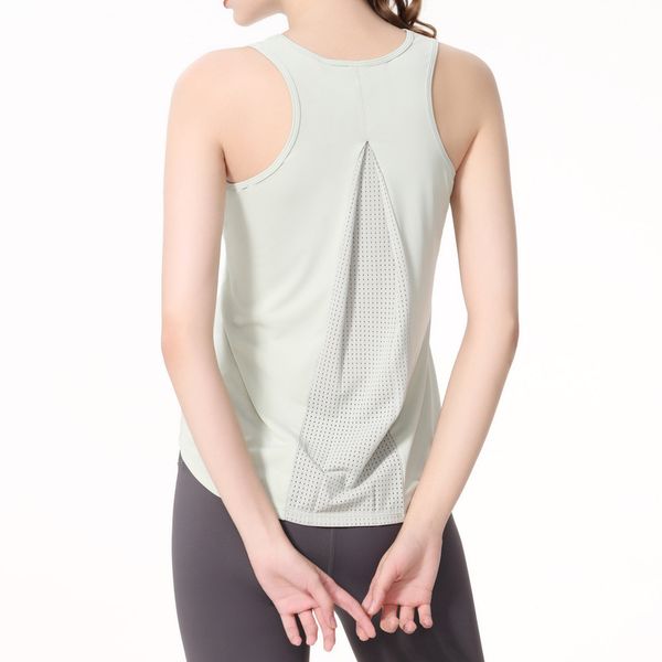 ll womens yoga sleeveless for pad women gym t shirit crewneck workout casual summer ll1318
ll womens yoga sleeveless for pad women gym t shirit crewneck workout casual summer ll1318
