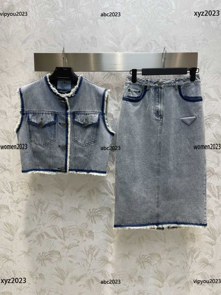 womens designer clothing washed vintage denim fabric dress two piece dress single breasted denim vest and denim hip wrap skirt may12, White
womens designer clothing washed vintage denim fabric dress two piece dress single breasted denim vest and denim hip wrap skirt may12, White