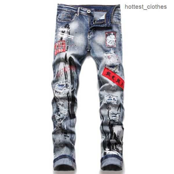 i am mens jeans ripped embroidery pentagram patchwork for trend brand motorcycle pant skinny 5 sd2s, Blue
i am mens jeans ripped embroidery pentagram patchwork for trend brand motorcycle pant skinny 5 sd2s, Blue
