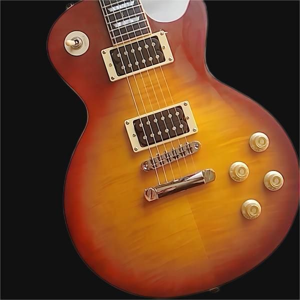 flyoung electric guitar front tiger maple light brown rear red manufacturer direct sale spot sale456
flyoung electric guitar front tiger maple light brown rear red manufacturer direct sale spot sale456