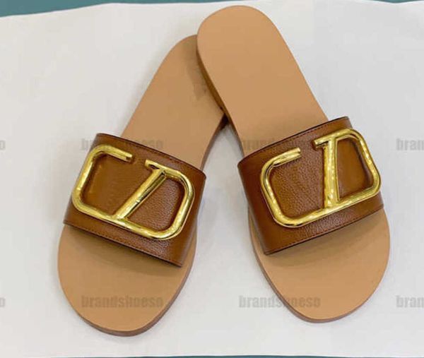 designer womens slippers big v button original fashion brand calfskin size 35-39 heel height 1cm brown womens slippers, Black
designer womens slippers big v button original fashion brand calfskin size 35-39 heel height 1cm brown womens slippers, Black