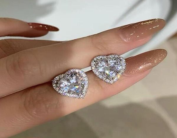 never fade original sterling silver 925 earrings cute heart zircon stud earrings for women fashion wedding jewelry4259510, Golden;silver
never fade original sterling silver 925 earrings cute heart zircon stud earrings for women fashion wedding jewelry4259510, Golden;silver