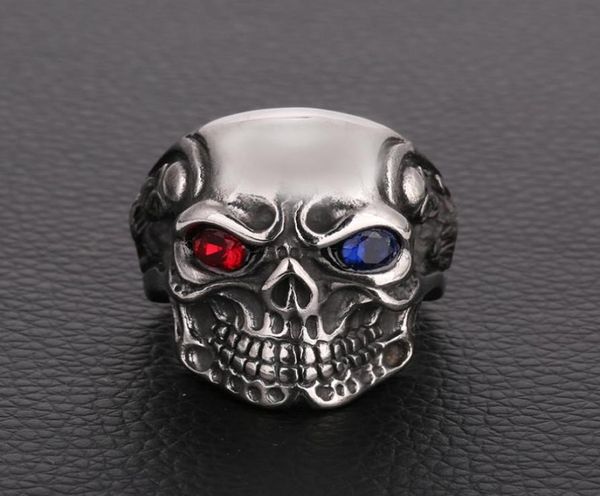 gothic skull ring vintage indian cz zircon crystal eyes mens ring punk biker vintage hip pop jewelry gift rings for women8680185, Silver
gothic skull ring vintage indian cz zircon crystal eyes mens ring punk biker vintage hip pop jewelry gift rings for women8680185, Silver
