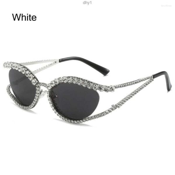 sunglasses vintage eyewear fashion y2k shiny party sun glasses luxury rhinestone female shades 2vfnt, White;black
sunglasses vintage eyewear fashion y2k shiny party sun glasses luxury rhinestone female shades 2vfnt, White;black