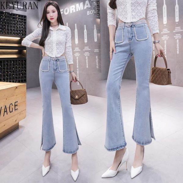 jeans oversize women jeans spring fall high waist stretchy pearls beading pockets ankle length denim pants pantalones vaqueros mujer, Blue
jeans oversize women jeans spring fall high waist stretchy pearls beading pockets ankle length denim pants pantalones vaqueros mujer, Blue