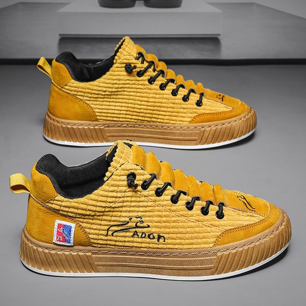dress shoes fashion yellow canvas sneakers men comfortable platform casual shoes original hip hop men sneakers designer men vulcanized shoes, Black
dress shoes fashion yellow canvas sneakers men comfortable platform casual shoes original hip hop men sneakers designer men vulcanized shoes, Black