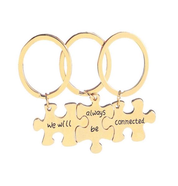 we will always be connected puzzle letter engraved keychain alloy keyrings key ring3085970, Silver
we will always be connected puzzle letter engraved keychain alloy keyrings key ring3085970, Silver