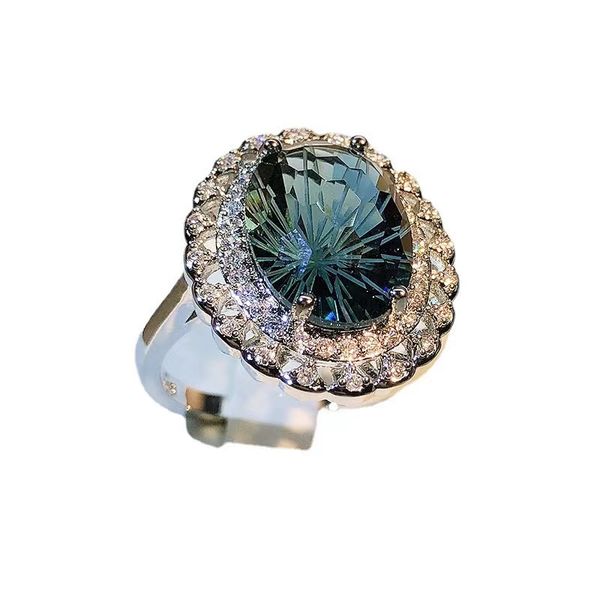 noble temperament lady's ring natural fireworks blue z lady's ring, Golden;silver
noble temperament lady's ring natural fireworks blue z lady's ring, Golden;silver