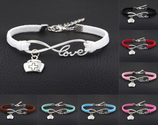 vintage silver love infinity charm nurse doctor medicine box bracelet bangle for women mixed color velvet rope bracelets jewelry a3987789, Golden;silver
vintage silver love infinity charm nurse doctor medicine box bracelet bangle for women mixed color velvet rope bracelets jewelry a3987789, Golden;silver