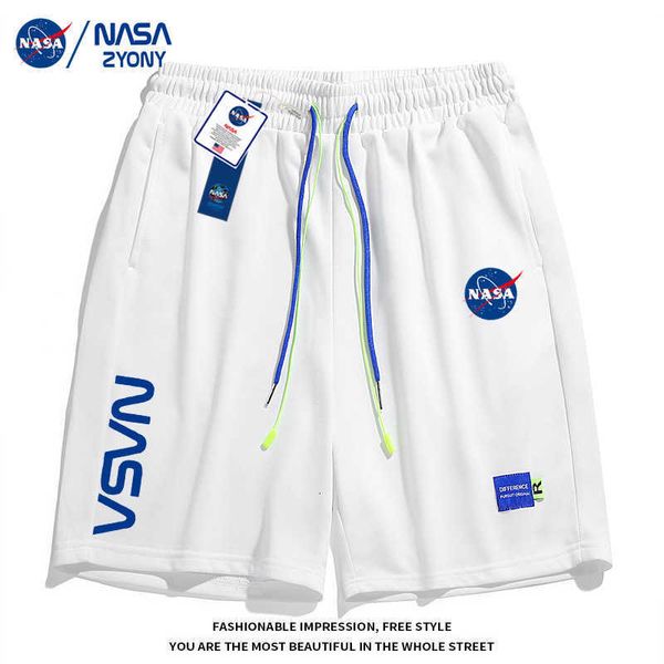 men's shorts shorts new summer fashion brand loose casual sports pants cool and breathable versatile nasa half beach, White;black
men's shorts shorts new summer fashion brand loose casual sports pants cool and breathable versatile nasa half beach, White;black