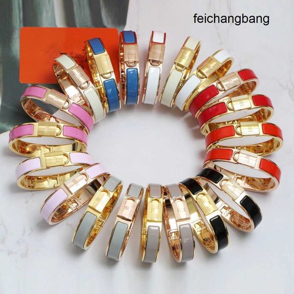 edition 18k rose gold couple personality h home lock enamel letter narrow version bracelet hand, Black
edition 18k rose gold couple personality h home lock enamel letter narrow version bracelet hand, Black