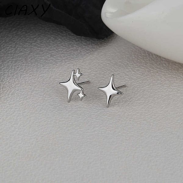 charm ciaxy silver color asymmetric four-pointed star earrings for women super fairy stud earring simple jewelry gift aa230519, Golden
charm ciaxy silver color asymmetric four-pointed star earrings for women super fairy stud earring simple jewelry gift aa230519, Golden
