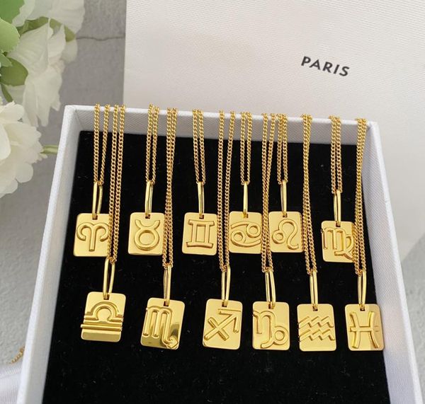 24k gold plated 12 constellation zodiac designer necklace square galaxy astrology chain for fashion women necklace cla1947887, Silver
24k gold plated 12 constellation zodiac designer necklace square galaxy astrology chain for fashion women necklace cla1947887, Silver